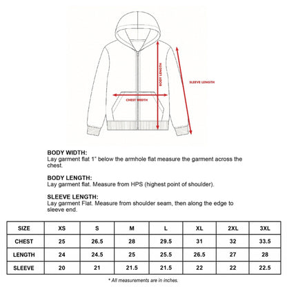 Fossil Zip-Up Hoodie PRE-ORDER