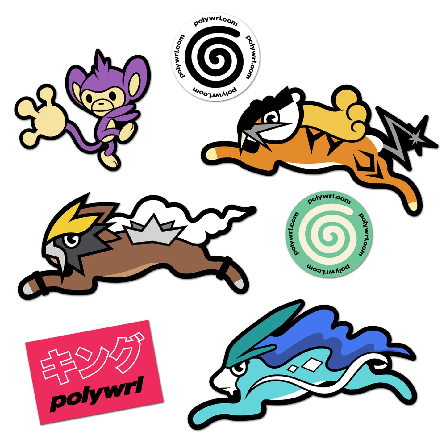 SHINY sticker pack